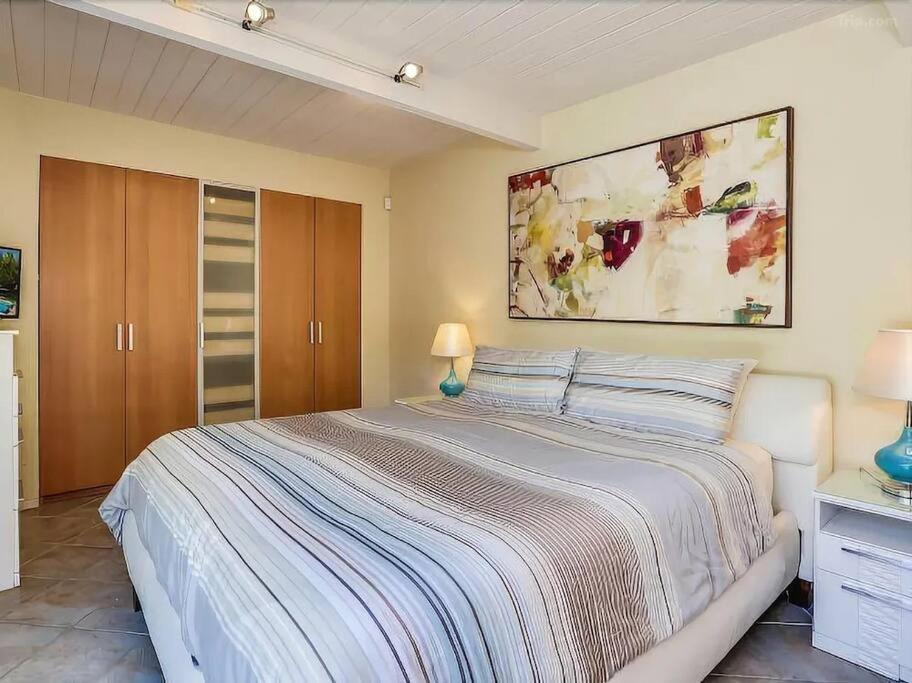 Serene 4 Bed 3 Bath Heated Pool Natural Backyard Heart Of Palm Springs Buitenkant foto