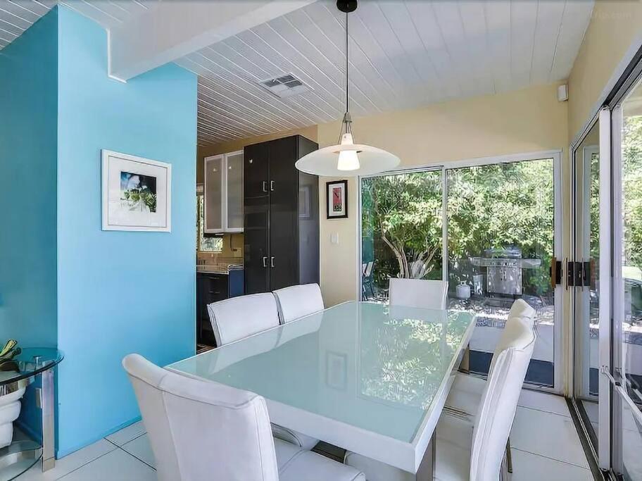 Serene 4 Bed 3 Bath Heated Pool Natural Backyard Heart Of Palm Springs Buitenkant foto